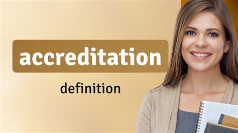 accreditation synonym|co accréditation définition.
